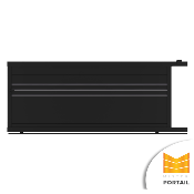 Portail Coulissant Moderne DORONIC<br>Anthracite